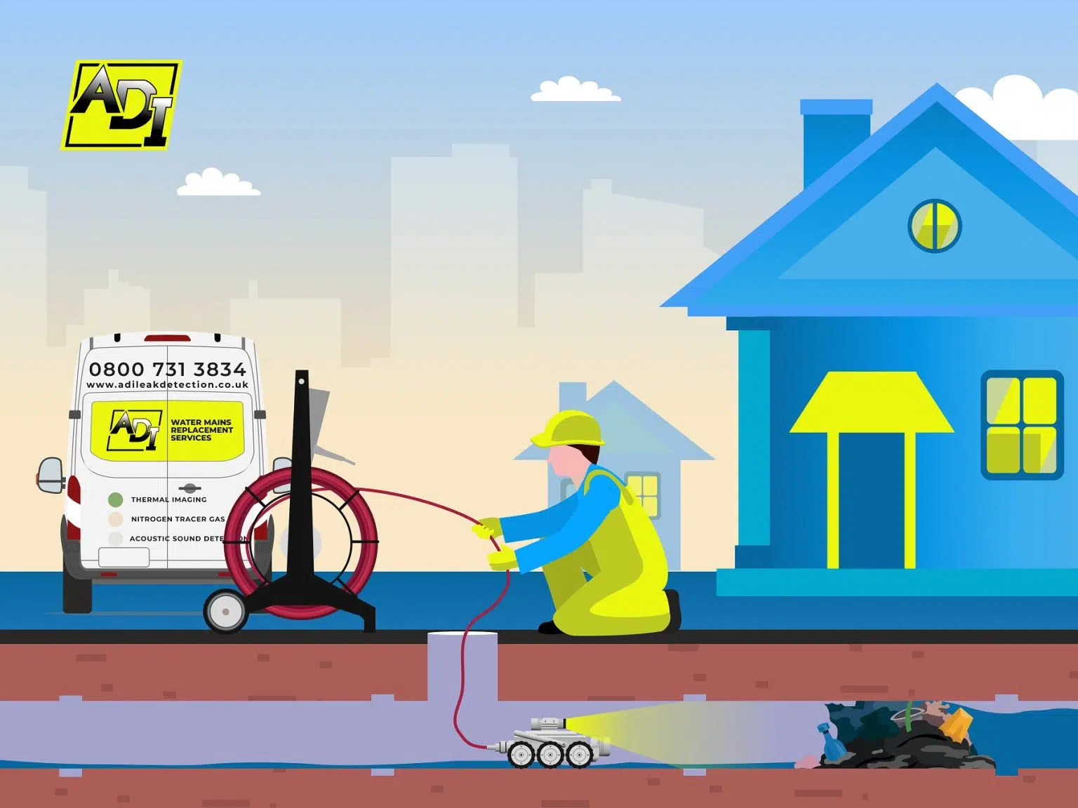 Drainage CCTV Surveys & Investigations Witney